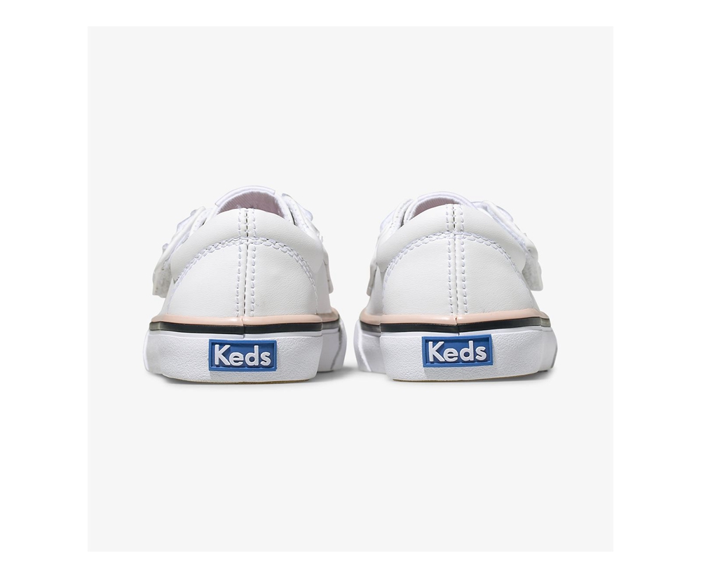 Basket Keds Enfant Blanche - Jump Kick Jr. - 387-GJTNWL